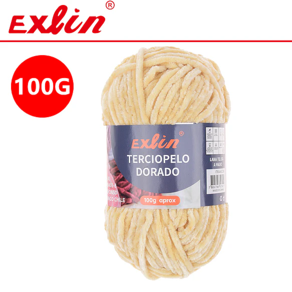 Lana Terciopelo Exlin – Set de 10 ovillos de 100g 4