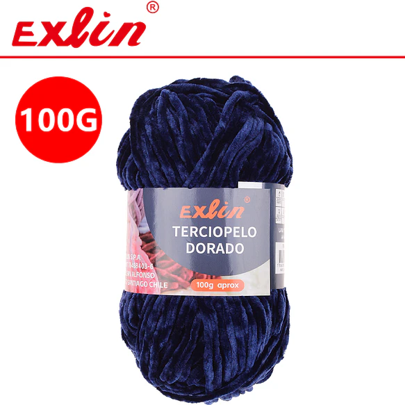 Lana Terciopelo Exlin – Set de 10 ovillos de 100g 7