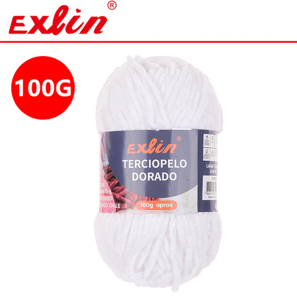 Lana Terciopelo Exlin – Set de 10 ovillos de 100g 9