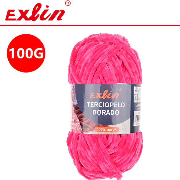 Lana Terciopelo Exlin – Set de 10 ovillos de 100g 11