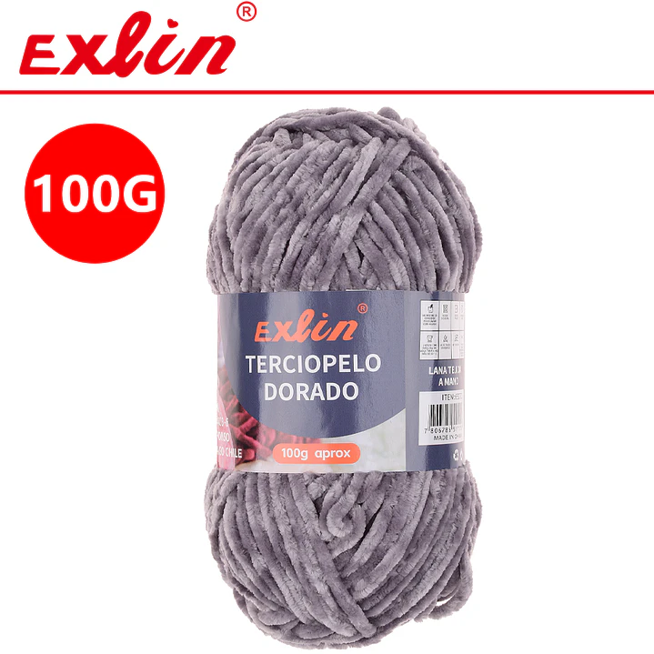 Lana Terciopelo Exlin – Set de 10 ovillos de 100g 12