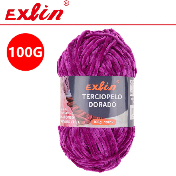 Lana Terciopelo Exlin – Set de 10 ovillos de 100g 13