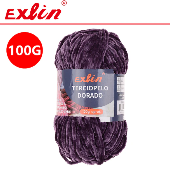 Lana Terciopelo Exlin – Set de 10 ovillos de 100g 15