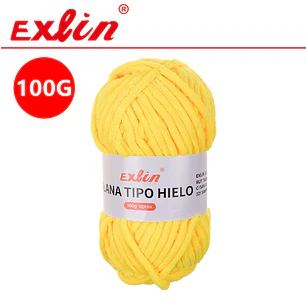 Lana Ovillo Tipo Hielo set 10 und 