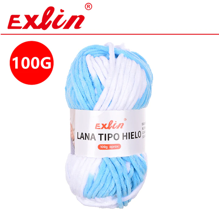 Lana Ovillo Tipo Hielo set 10 und 1