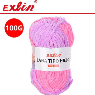 Lana Ovillo Tipo Hielo set 10 und 