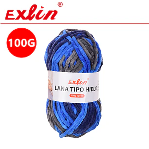Lana Ovillo Tipo Hielo set 10 und 
