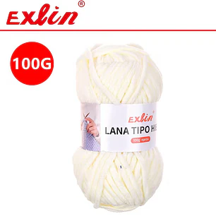 Lana Ovillo Tipo Hielo set 10 und 