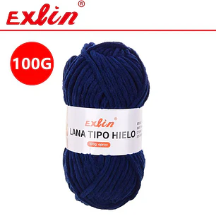 Lana Ovillo Tipo Hielo set 10 und 