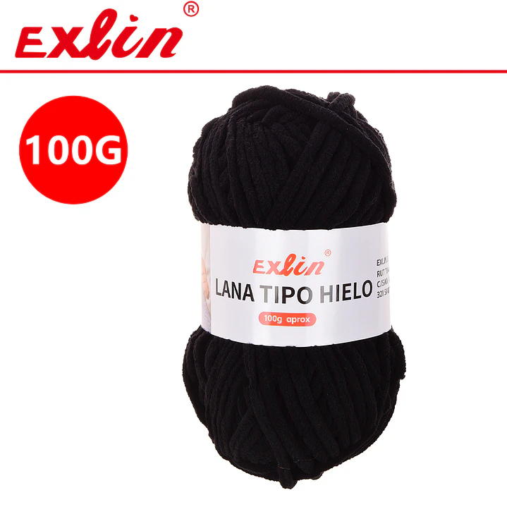 Lana Ovillo Tipo Hielo set 10 und  1