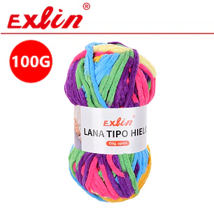Lana Ovillo Tipo Hielo set 10 und