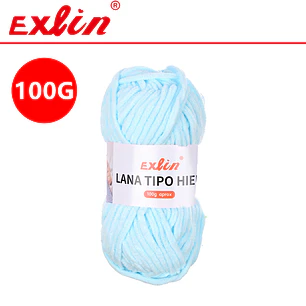 Lana Ovillo Tipo Hielo set 10 und 