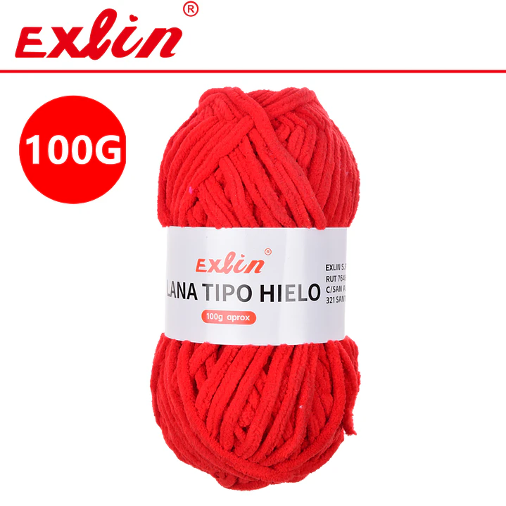 Lana Ovillo Tipo Hielo set 10 und  1