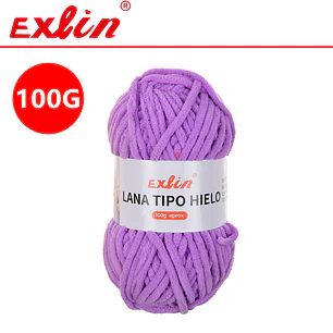 Lana Ovillo Tipo Hielo set 10 und 