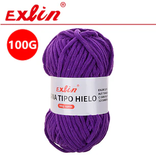Lana Ovillo Tipo Hielo set 10 und