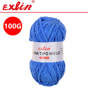 Lana Ovillo Tipo Hielo set 10 und 