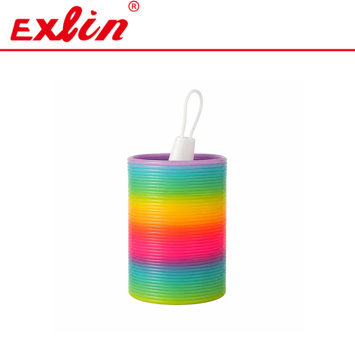 Resorte Mágico Slinky Arcoíris Exlin 1