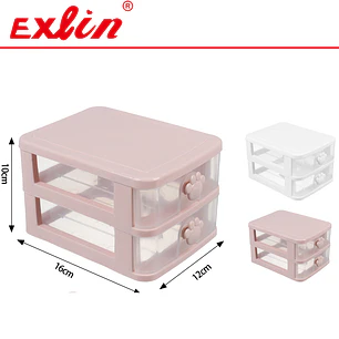 Mini Organizador de Escritorio con Cajones 