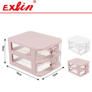 Mini Organizador de Escritorio con Cajones
