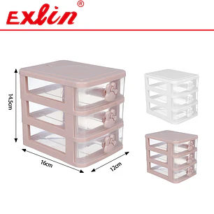 Mini Organizador de Escritorio con Cajones