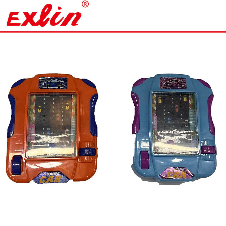 Mini Consola de Carreras de Autos Racing Car – Juguete Portátil Manual Exlin 1