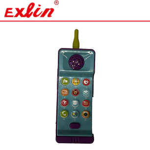 Teléfono Retro de Juguete Interactivo con Sonido 