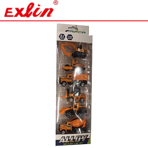 Set de Camiones de Construcción 