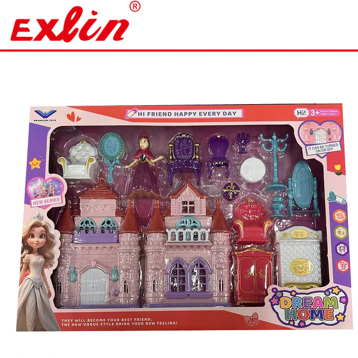 Set de Castillo de Princesa de Juguete con Accesorios 1