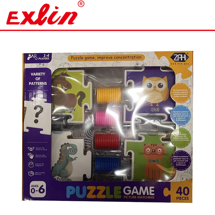 Set Didáctico de Rompecabezas con Tornillos de Encaje (40 Piezas)  1