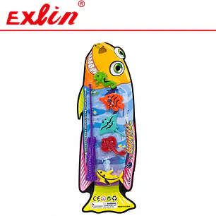 Juego de Pesca con Red y Caña de Juguete Infantil 