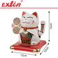 Gato de la Fortuna Maneki Neko de Porcelana 15cm  - Miniatura 2