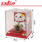Gato de la Fortuna Blanco 10cm Maneki Neko  - Miniatura 2