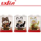 Gato de la Fortuna Maneki Neko con Sombrero de León 10cm  - Miniatura 1