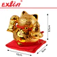 Gato de la Fortuna Maneki Neko de Porcelana 8.5cm  - Miniatura 2