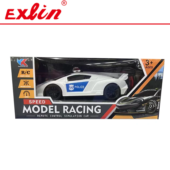 Auto de Policía Deportivo a Control Remoto Speed Model Racing  1