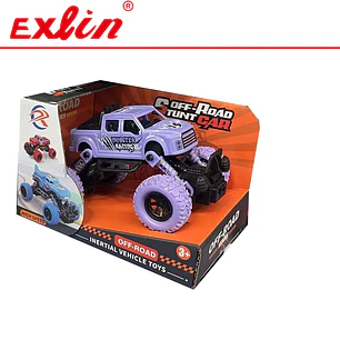 Auto Camioneta Monster Truck Todo Terreno Inercial