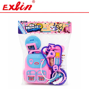 Set Mochila de Doctora y Médico de Juguete Infantil con Accesorios 