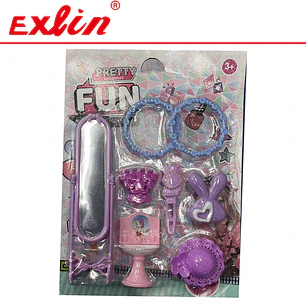 Set de Accesorios de Belleza y Tocador Infantil 
