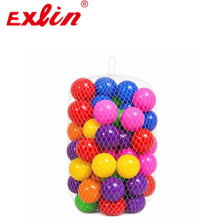 Malla de Pelotas Plásticas Multicolores para Piscinas y Juegos Infantiles  1
