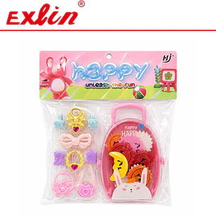 Set de Maquillaje y Belleza Infantil de Juguete 