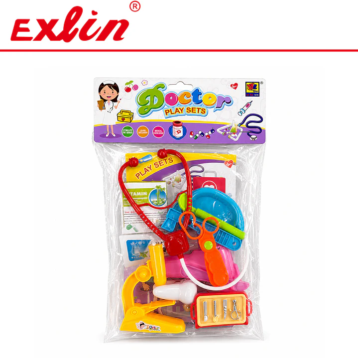 Set de Doctor Infantil con Estetoscopio y Microscopio de Juguete 1