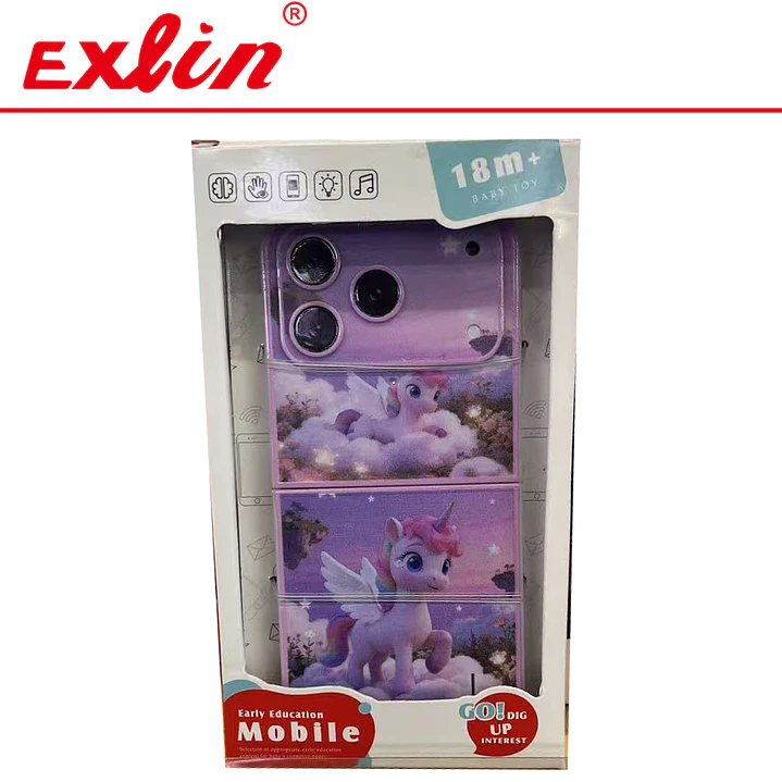 Teléfono Celular de Juguete Infantil Unicornio Educativo  1