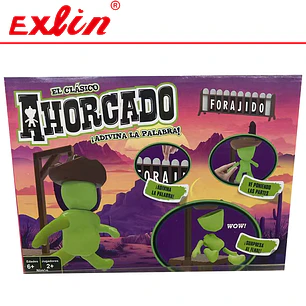 Juego de Mesa Infantil El Clásico Ahorcado Adivina la Palabra 