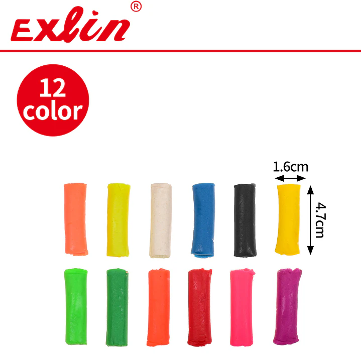 Set de Masa Moldeable Infantil Cute Pets Party 12 Colores con Moldes  2