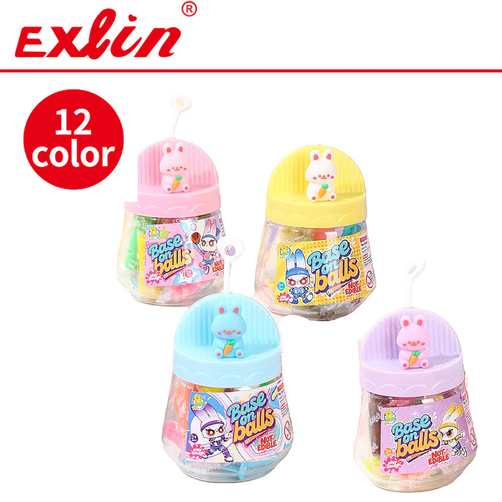 Set de Masa Moldeable Infantil Food Kingdom Adventure 12 Colores en Frasco Vaso con Asa  1