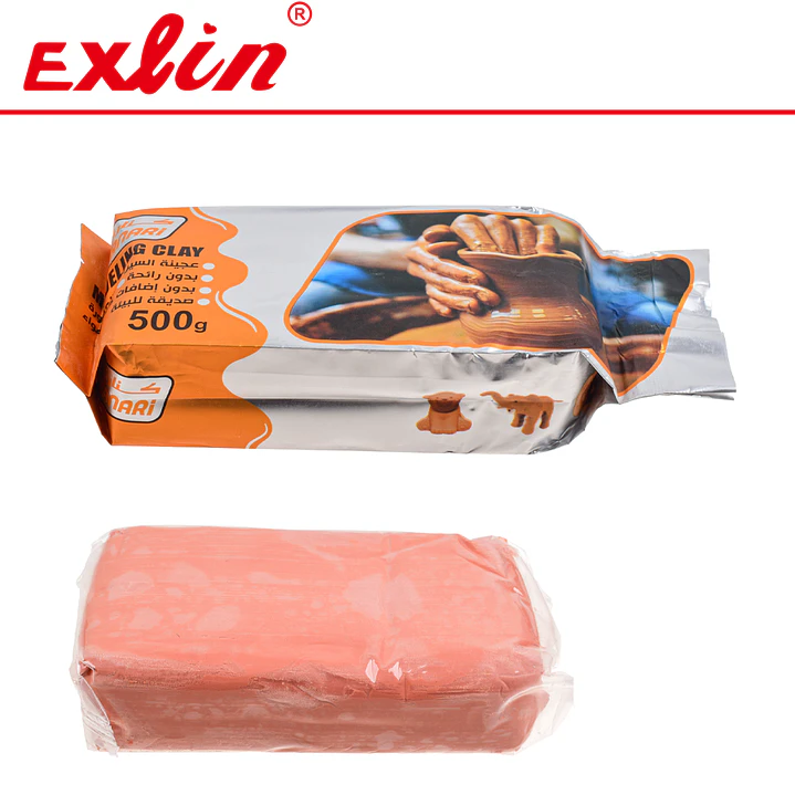 Arcilla Moldeable Blanca Secado al Aire libre 500g 1