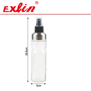 Dispensador Pulverizador Spray de Aceite de Vidrio (19.5x5 cm) 