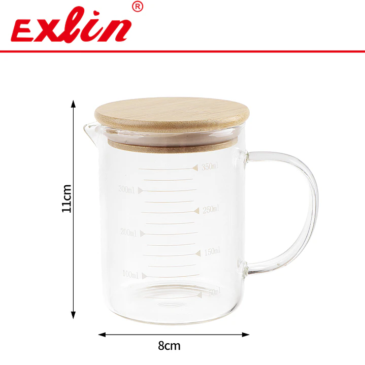 Frasco Mielero de Vidrio con Tapa y Cuchara Palito Mielero de Bambú (11 cm)  1