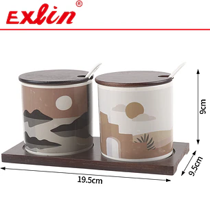 Set de 2 Tazas de Vidrio Borosilicato Doble Pared Térmicas (250 ml / 350 ml) – Pocillos Exlin