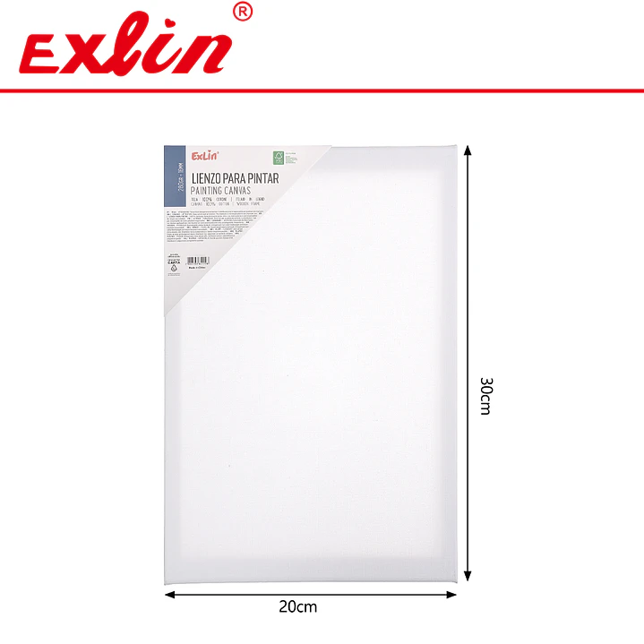 Lienzo para Pintar de Algodón 100% con Bastidor de Madera 1